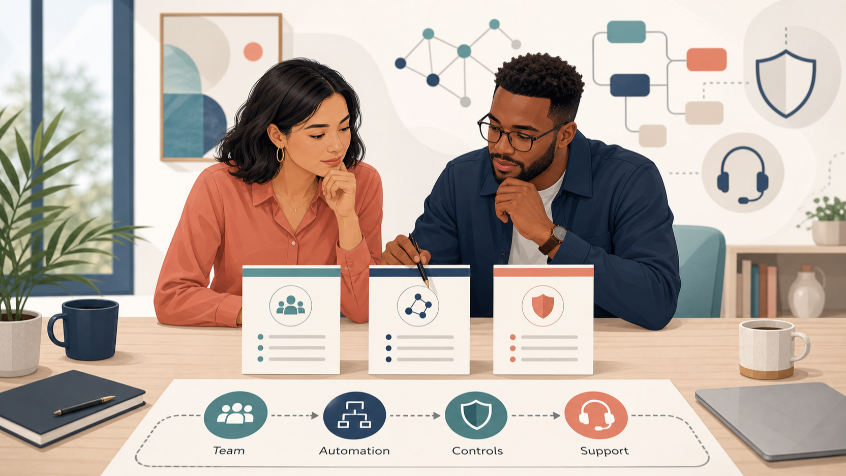 Editorial illustration for Zoho Workplace Review for UK Small Businesses: Value, Trade-Offs and Buying Fit